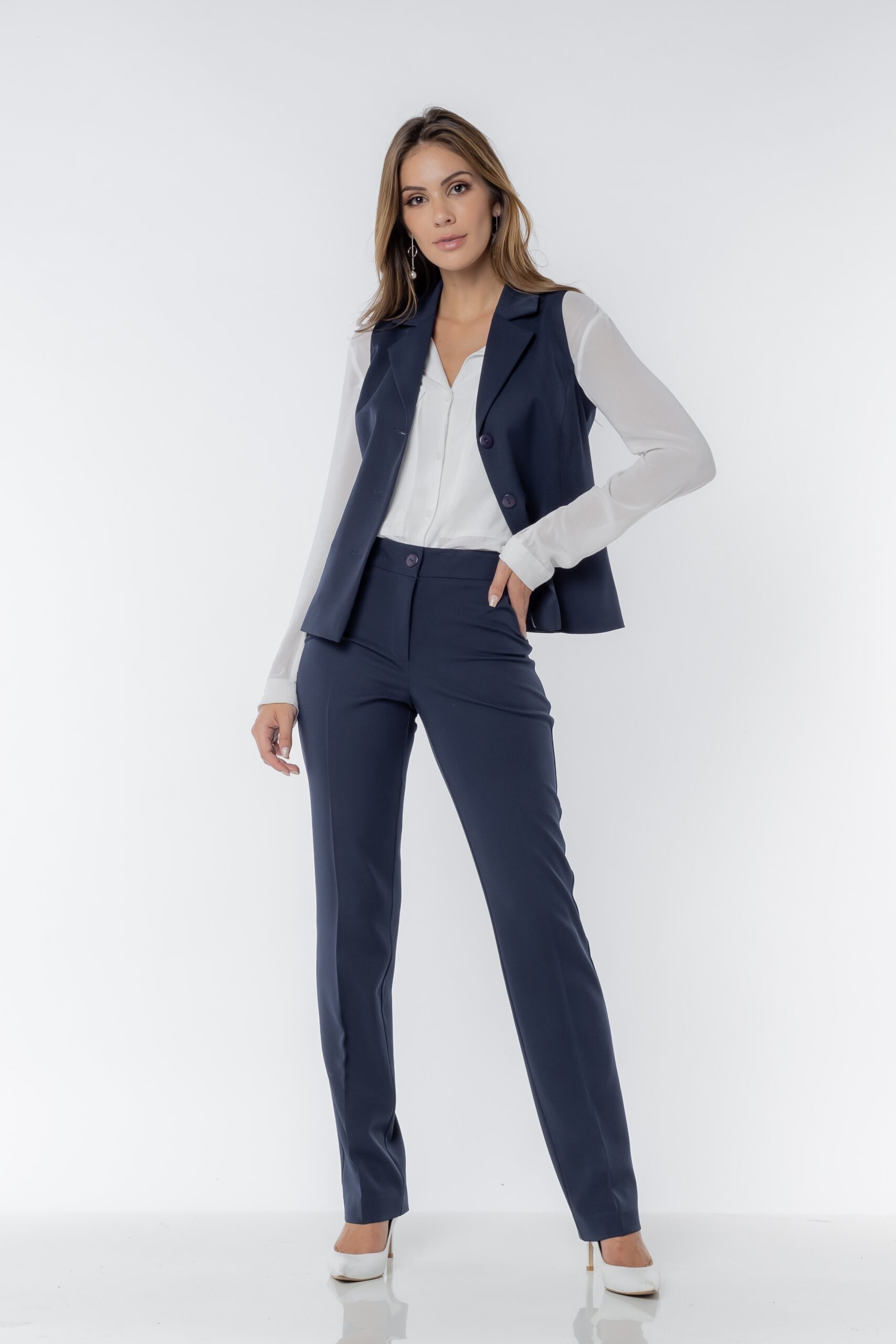 Conjunto Colete Com Calça - Imagem 3