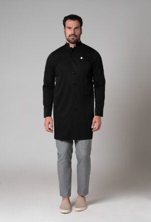 Jaleco Elastic Masculino Cor Preto