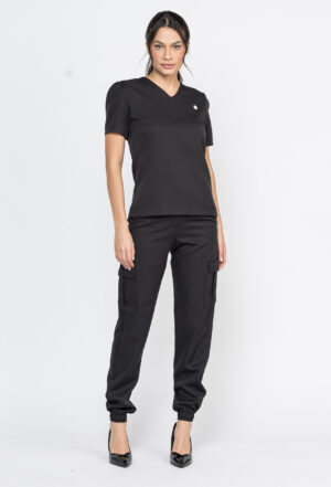Scrub Feminino Barbie Luxo Cor Preto