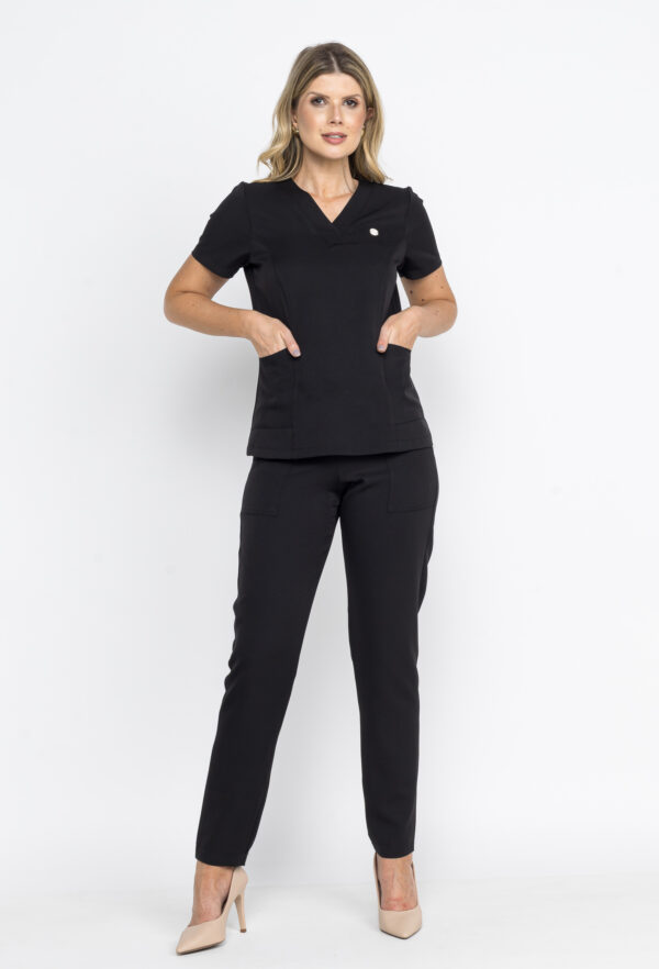 Scrub Feminino Miran na cor Preto