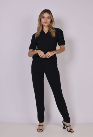 Scrub Barcelona Gola Padre Cor Preto