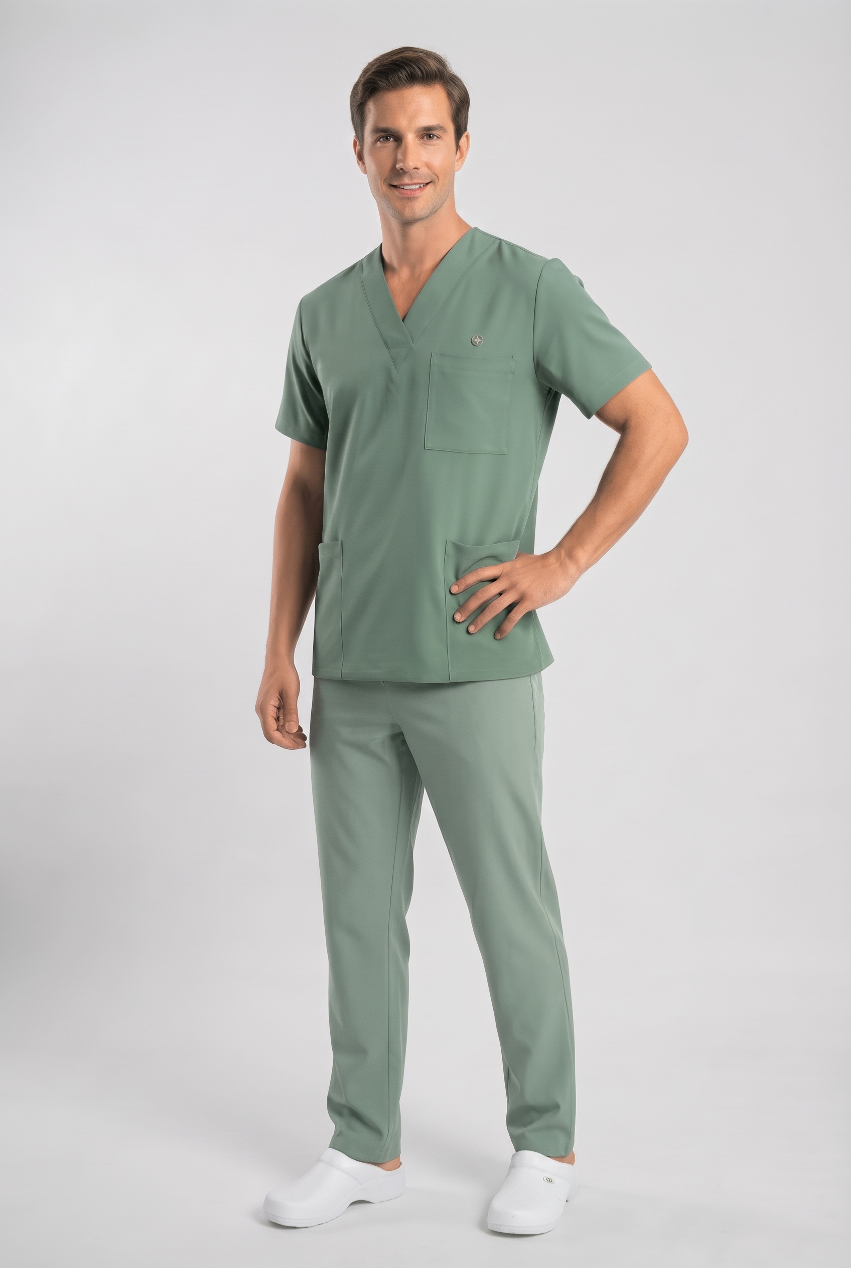 Só Blusa Masculino Prime Verde, frente