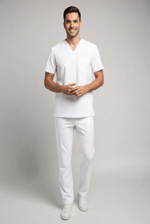 Só Blusa Masculino Elastic Cor Branco