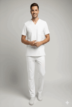 Só Blusa Masculino Elastic Cor Branco