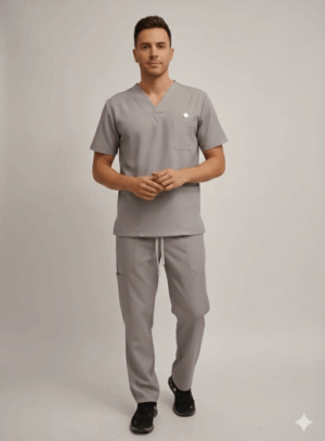 Scrub Masculino Prime Cor Cinza