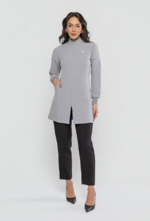Jaleco Feminino Zíper Genova