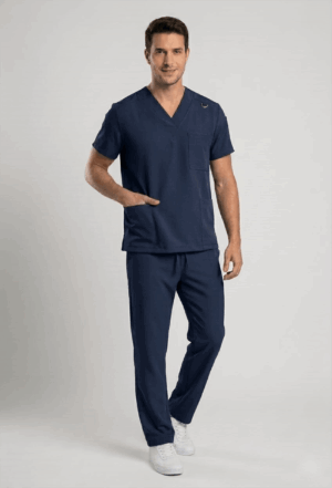 Scrub Masculino Genova Cor Azul Marinho