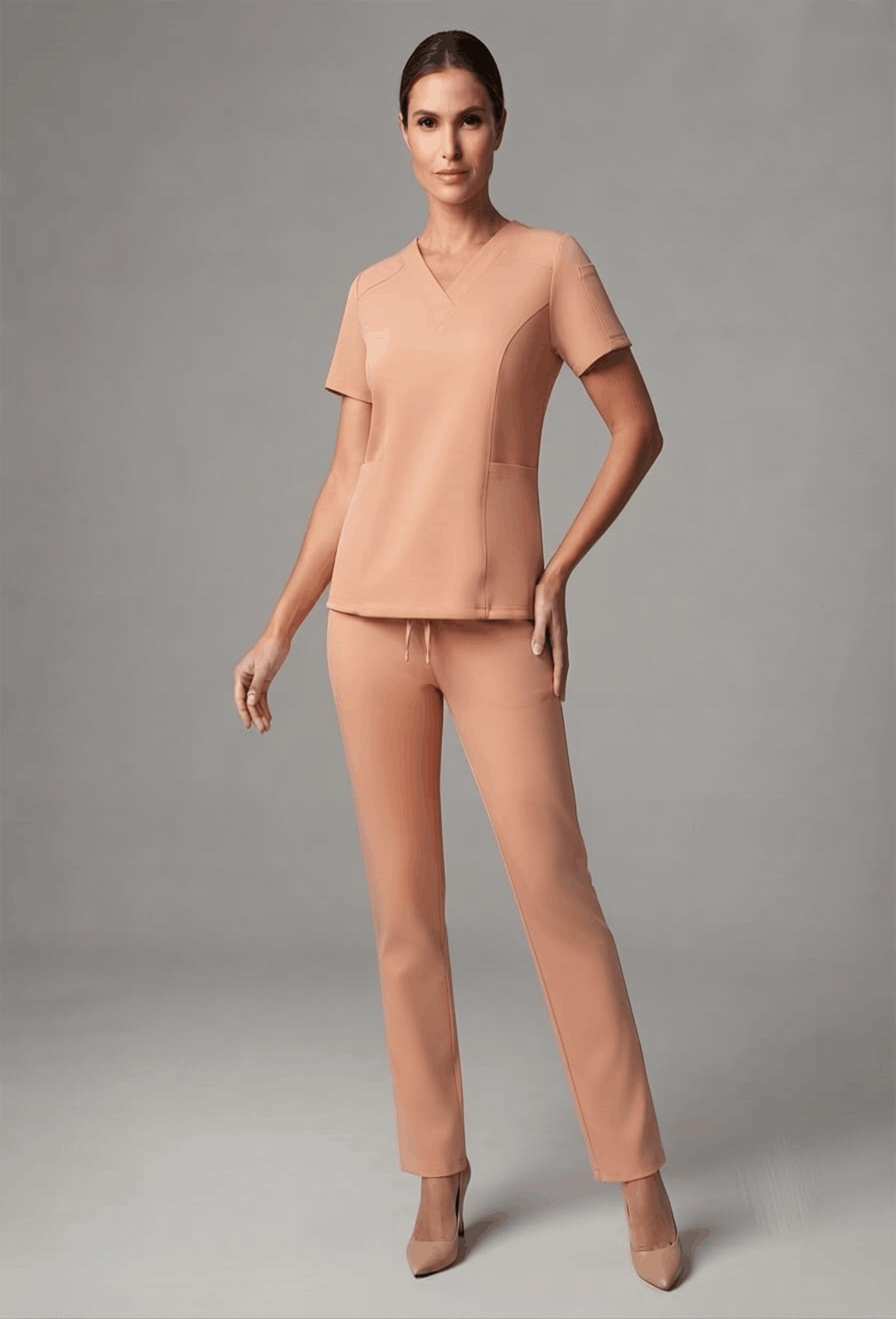 Scrub Comfort Cor Caqui