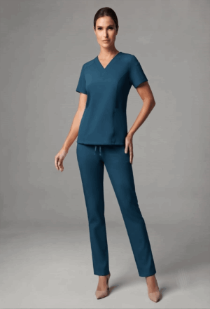 Scrub Comfort Cor Azul Petróleo