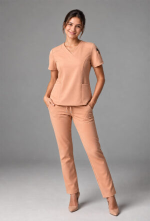 Scrub Comfort Cor Caqui