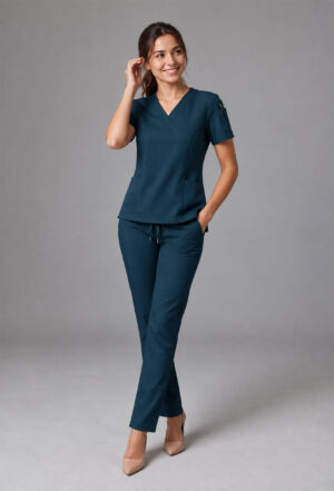 Scrub Comfort Cor Azul Escuro
